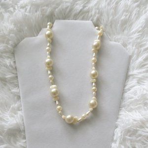 Faux Pearl Necklace